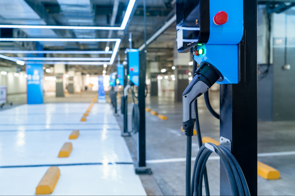 EV Charging Stations Meeting Demand in Commercial Spaces