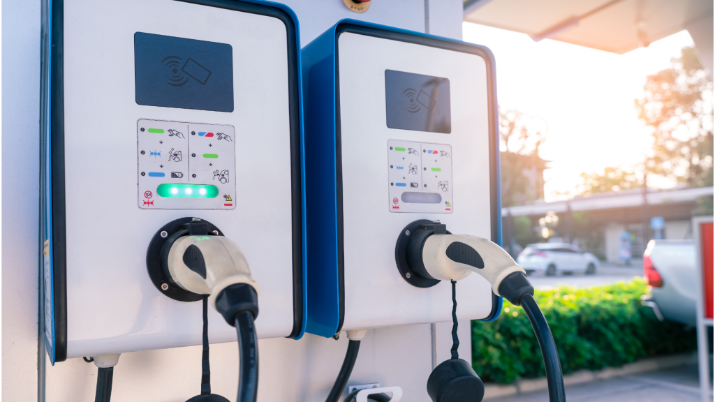 EV Charging Stations Meeting Demand in Commercial Spaces
