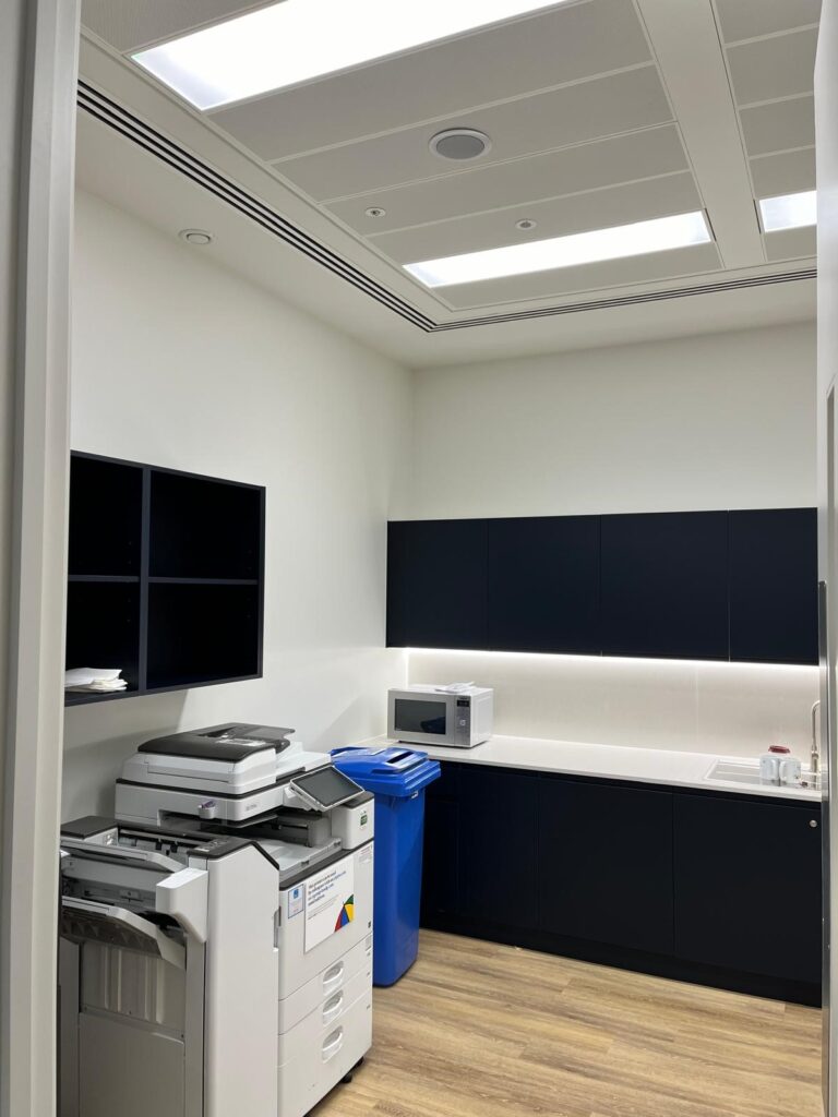 Recent project by Elite Electrical Contracting, based in Cheam, London, showcasing commercial electrical work.
