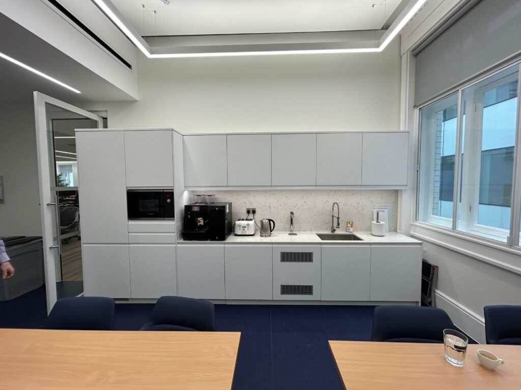 Recent project by Elite Electrical Contracting, based in Cheam, London, showcasing commercial electrical work.